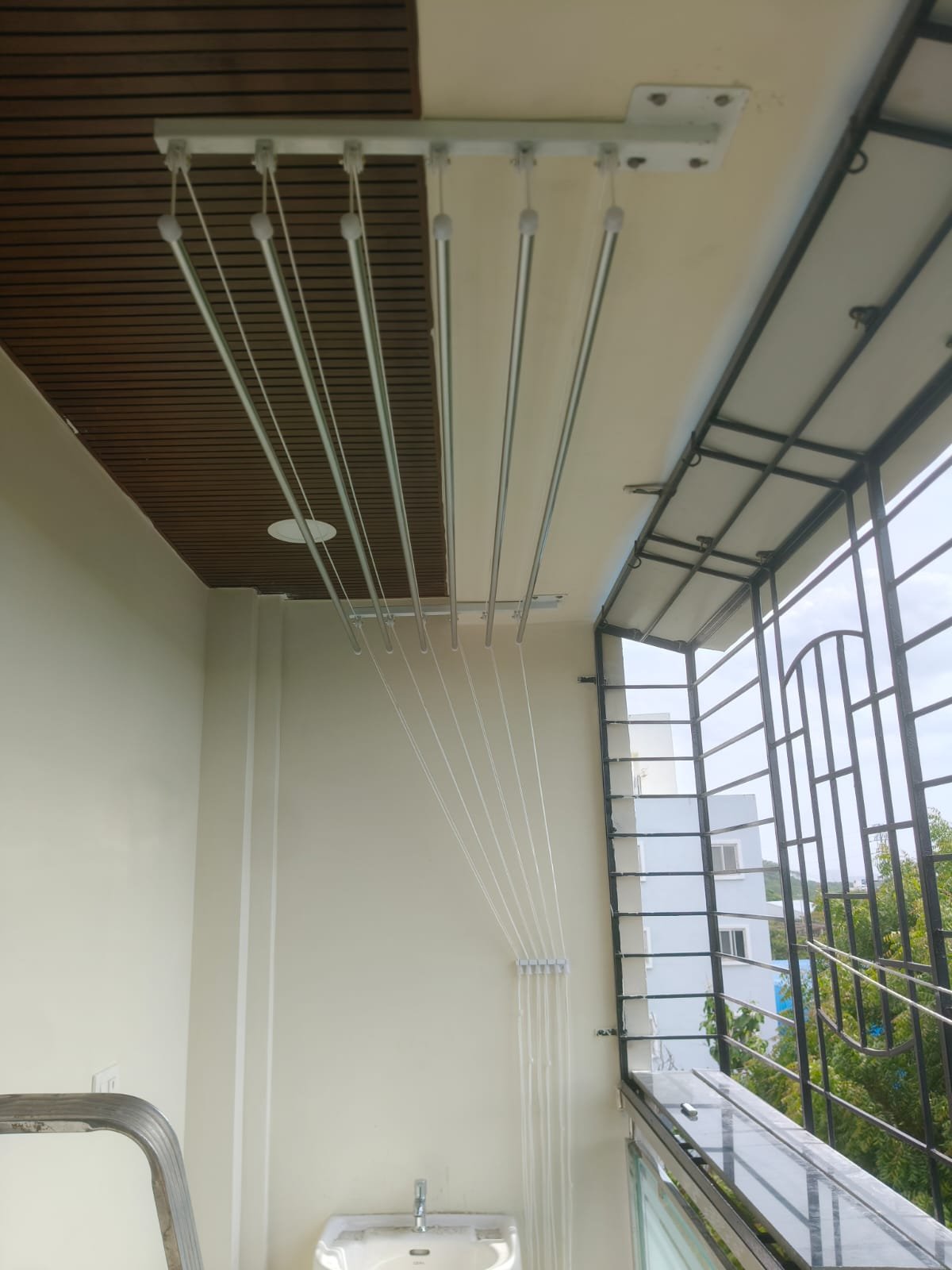 RCC roof ceiling cloth hanger installation Hyderabad