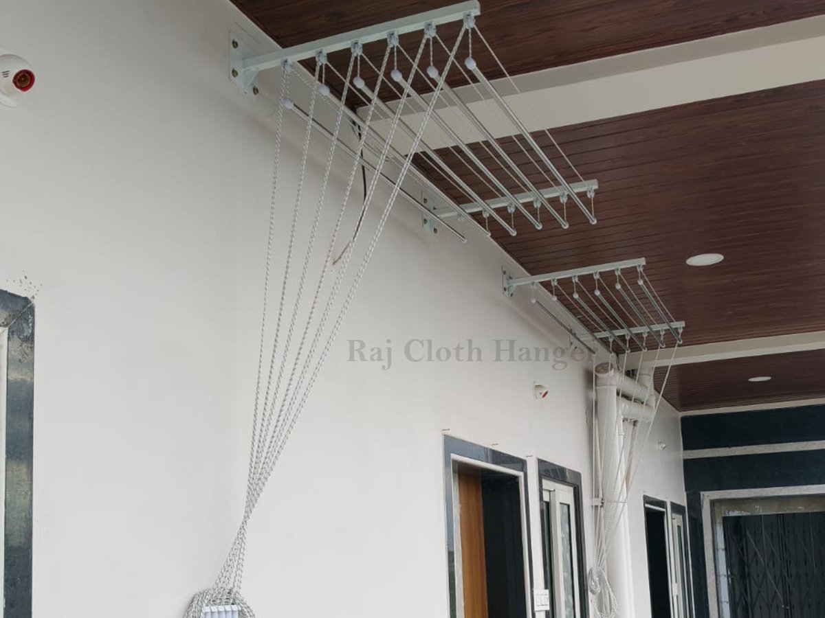 Recent Raj Cloth Hanger installation