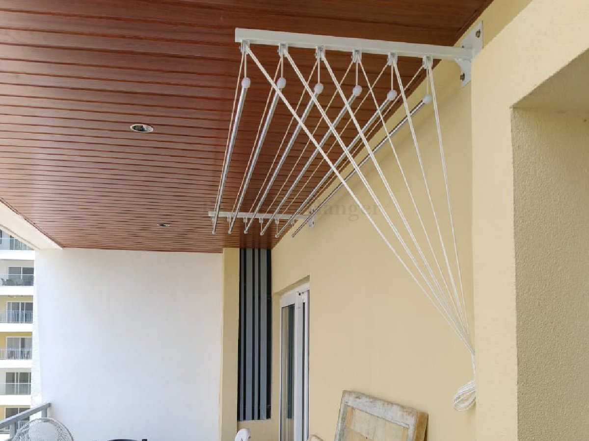 Recent Raj Cloth Hanger installation