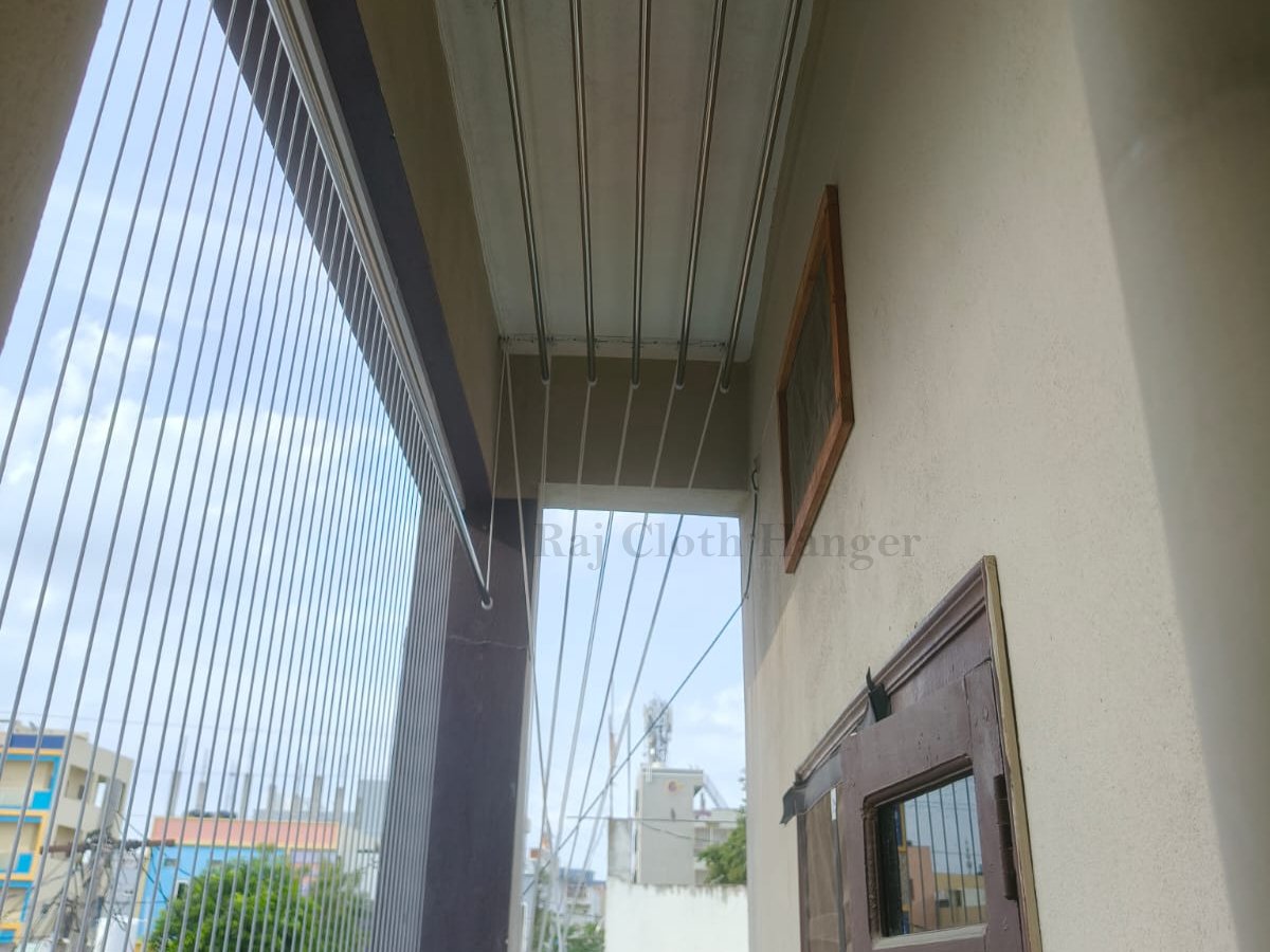 Recent Raj Cloth Hanger installation