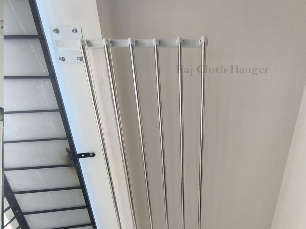 Recent Raj Cloth Hanger installation