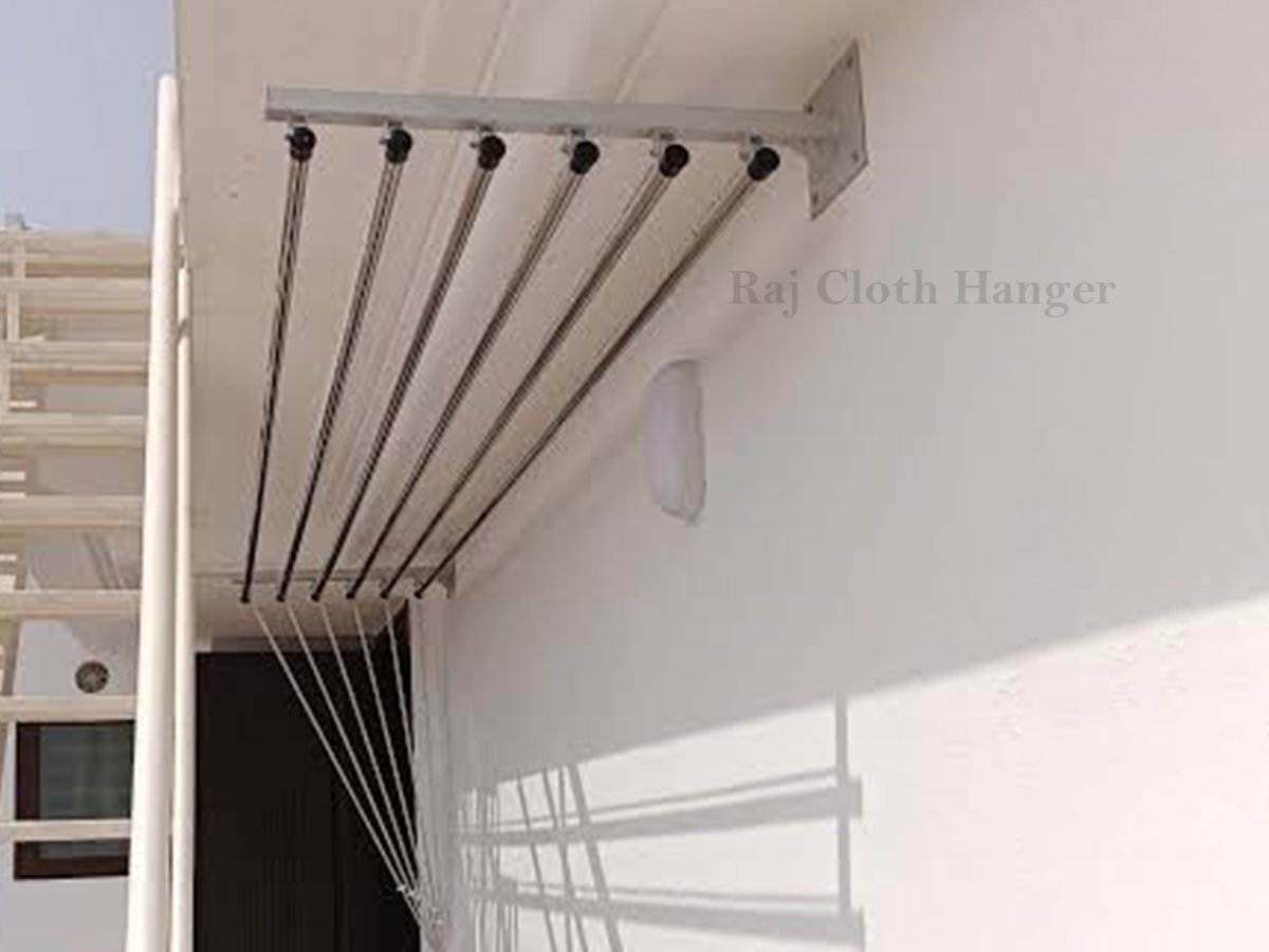 Recent Raj Cloth Hanger installation