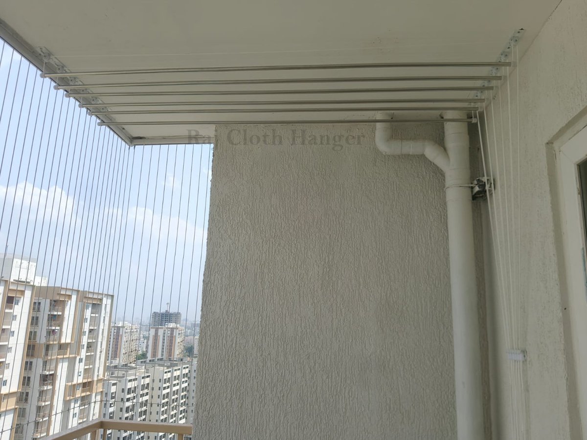 Recent Raj Cloth Hanger installation