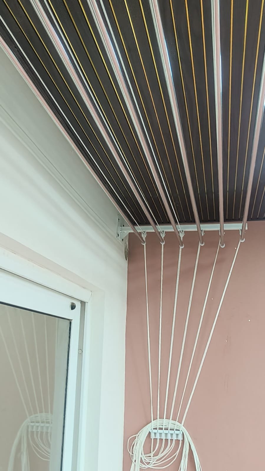 Wall mount cloth hanger installation